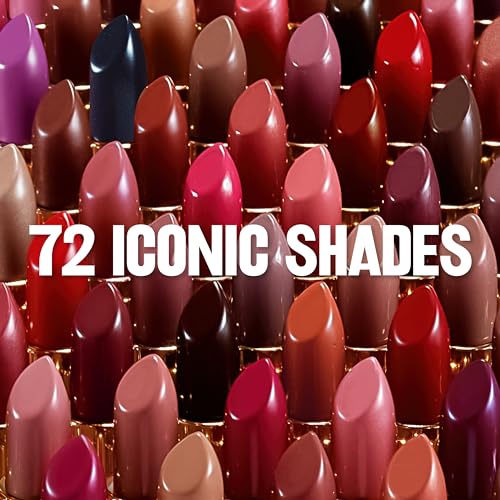 Revlon Lipstick, Super Lustrous Lipstick, High Impact Lipcolor with Moisturizing Creamy Formula, Infused with Vitamin E and Avocado Oil, 225 Rose Wine