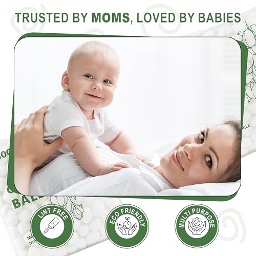 Perfectware Pack of 500 Medium Cotton Balls - Soft, Absorbent, Non-Sterile for Beauty & Household Use