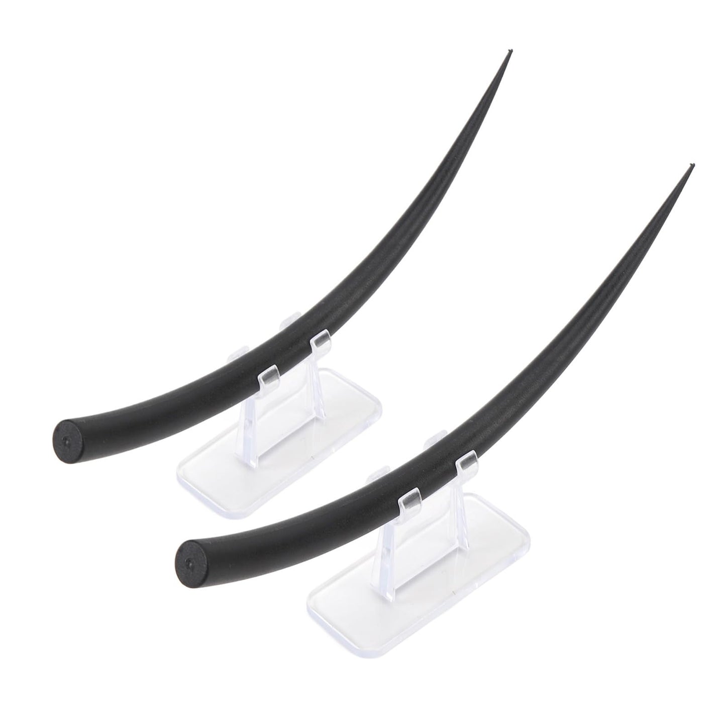 Large Eyelash Teaching Display Model B C Eyelash Training Tool with Base for Beauty Lash Schools