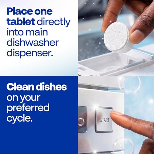 Earth Breeze Dishwasher Tablets Free & Clear 60 Count Eco-Friendly, Plastic-Free, Safe for All Dishwashers