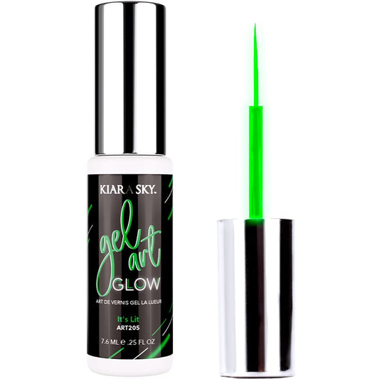 Kiara Sky Glow Gel Art Liner (It's Lit) Green