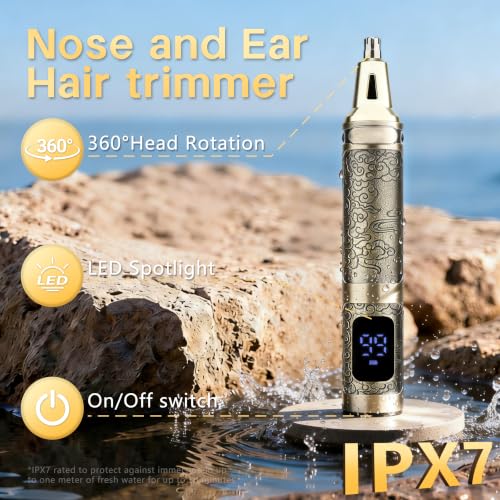 GSKY 3-in-1 Body Hair Trimmer & Groomer IPX7 Waterproof