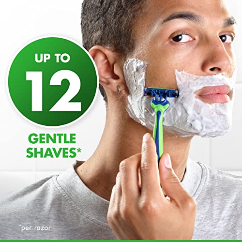 Gillette Sensor3 Sensitive Men's Disposable Razor, 4-Pack