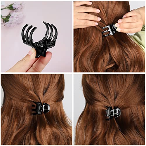 Morhom Hair Claw Clips - 6 Pack, 1.3 Inch for Thick Hair