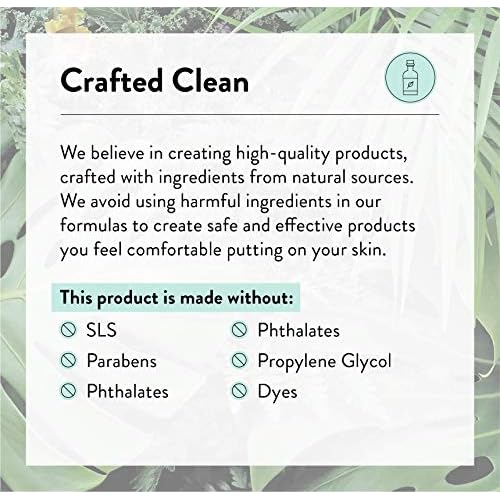 J.R. Watkins Natural Daily Moisturizing Body Wash, Hydrating Shower Gel for Men and Women, Free of SLS, Cruelty Free, Sandalwood Vanilla, 18 fl oz, 6 Pack