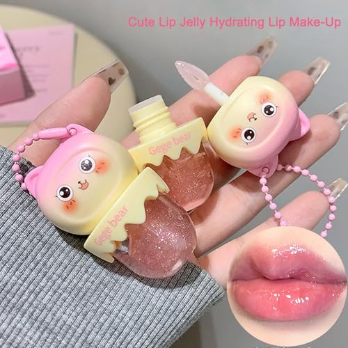 4-Piece Fruit Flavored Lip Gloss Oil Set for Girls