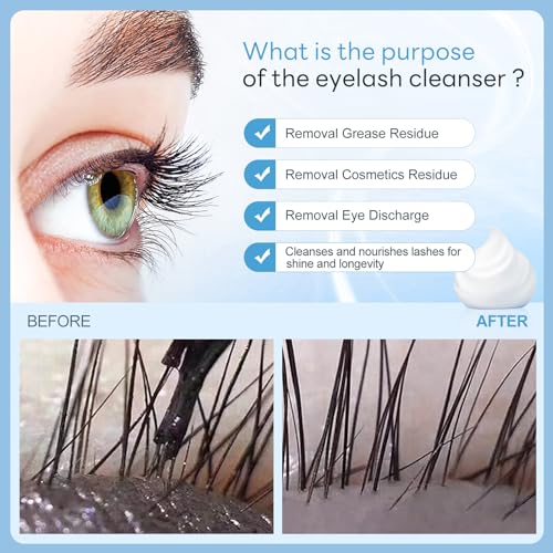 Lash Shampoo Concentrate 100ml - Oil-Free Eyelash Cleanser