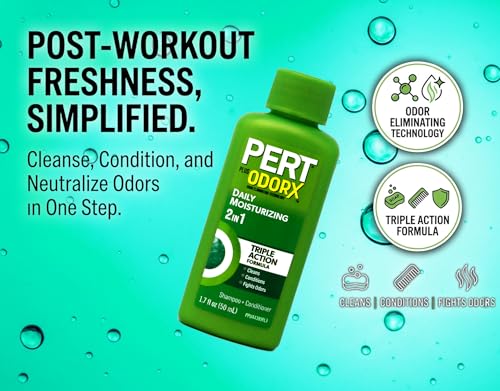 Pert Plus 2-in-1 Shampoo & Conditioner Classic Clean 1.70 oz (Pack of 6)