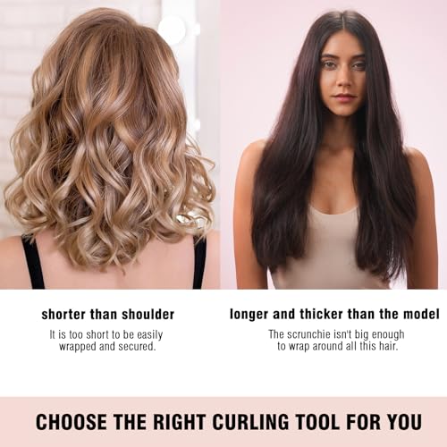 Heatless Curling Scrunchie for Sleep - Soft Hair Roller