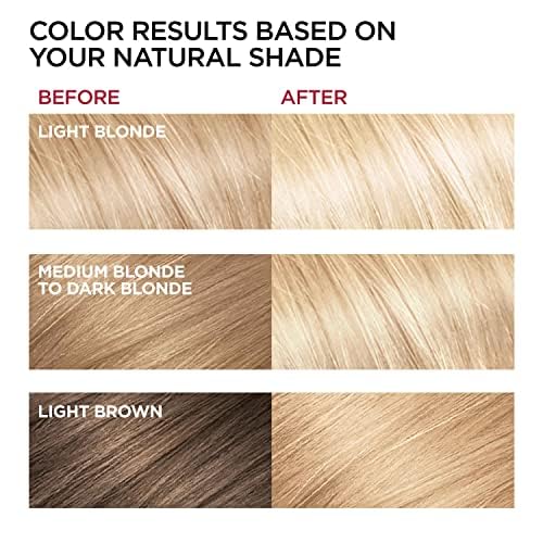 L'Oreal Paris Superior Preference LB02 Extra Light Natural Blonde Permanent Hair Color, Pack of 2