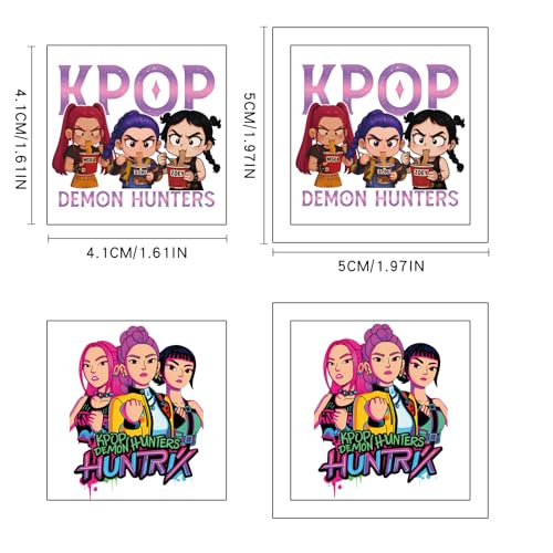 40Pcs Korean Idol Temporary Tattoos for Kids Party Favors