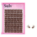 SULV Lash Clusters 144Pcs D Curl 8-20mm Eyelash Extensions