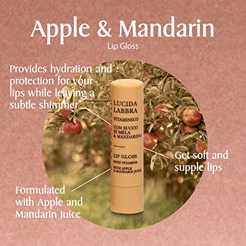 L'Erbolario Olive Tea Tree Lip Gloss – Moisturizing Lip Balm