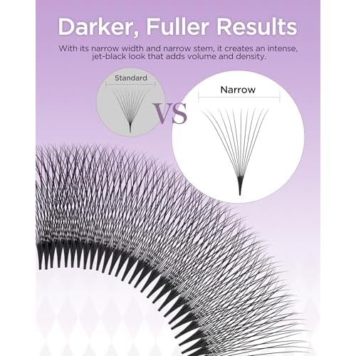 BEYELIAN Premade Lash Fans, 320 Fans Pre Made Fans Volume Lash Extensions 3D 6D 8D 10D 12D 20D 0.07 C/D Curl Save Time Eyelash Extensions for Professional Salon, 8-15mm MIX Easy to Use (10D-0.07-C)