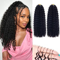 Feather Crochet Human Hair 18 Inch 120g Deep Curly