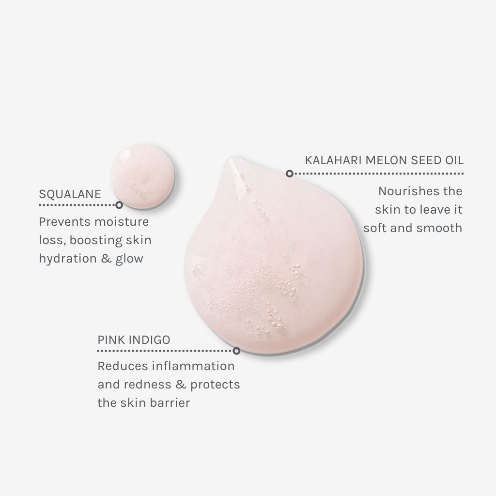 Evolve Organic Beauty - Kalahari Dream Cleansing Oil | Lightweight, Nourishing, Make Up Removal | Squalane, Pink Indigo | Small-Batch, Vegan Clean Beauty (3.4 fl oz | 100 mL) Package May Vary