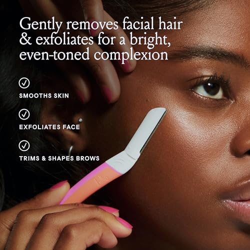 Billie Dermaplane Starter Kit + V Smooth Shave Gel & Cleanser for Pubic Hair & Skin - 6.5 oz.