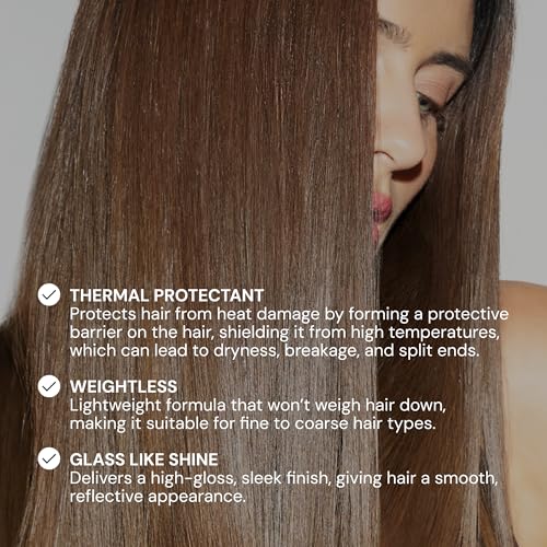 L'ANGE HAIR Glass Hair Heat Protectant Spray | Anti-Frizz Primer