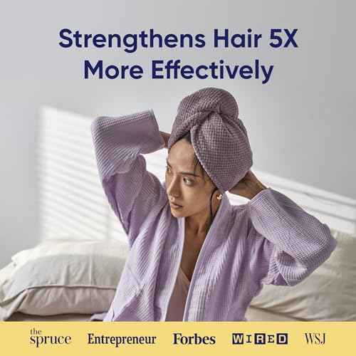 Vesta Hair Towel Wrap Set, Ultra Absorbent Waffle-Knit Microfiber, Quick-Dry, Shine & Frizz Control, Ideal for All Hair Types - Set of 2