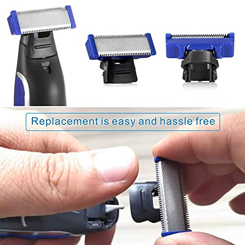 LinMei Solo Replacement Head Compatible for 1st Generation Microtouch Solo Mens Shaver with USB Charger for Electric Micro Trimmer