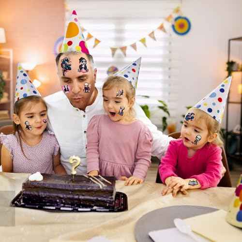 Halloween Temporary Tattoos,10 Sheets Halloween Tattoo Stickers,5 Different Halloween Themes for Boys and Girls, Halloween Gifts Party Supplies Favors Holiday Decorations