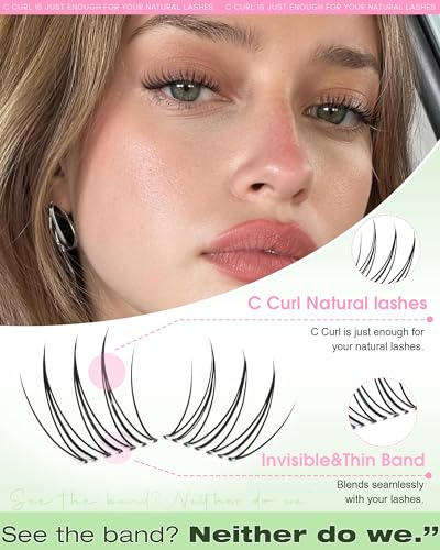 Aurora Wispy Lash Clusters C Curl 8-16MM BASF Extensions