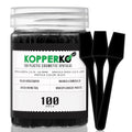 Kopperko Mini Lotion Spatula 2.5" (100 Pack) Black