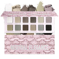 Afflano Matte Eyeshadow Palette - Cool Toned Taupe & Nude