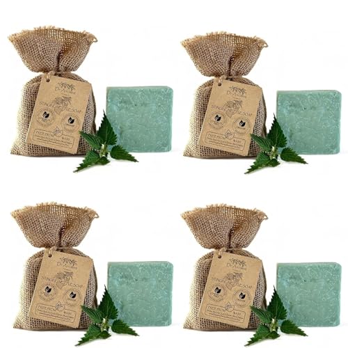 Dr.Ancient Sulfur Soap Bar, Organic Soap Bars Handcrafted the Traditional Way, Natural Chemical-Free, Vegan, Used for Face Wash, Body Wash, Daily Skincare Routine