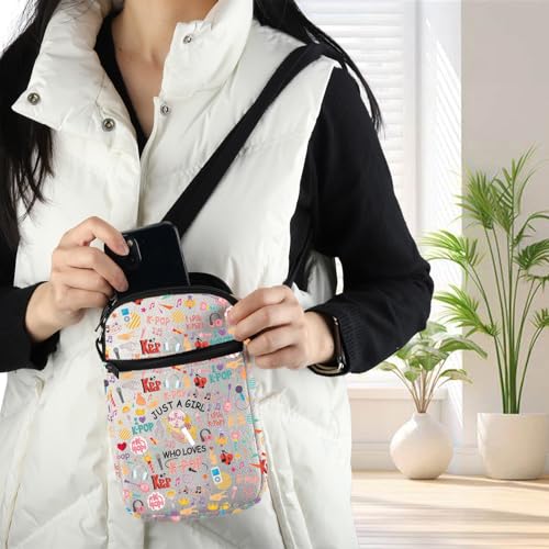 K-Pop Crossbody Bag for Fans | Just A Girl Who Loves Music