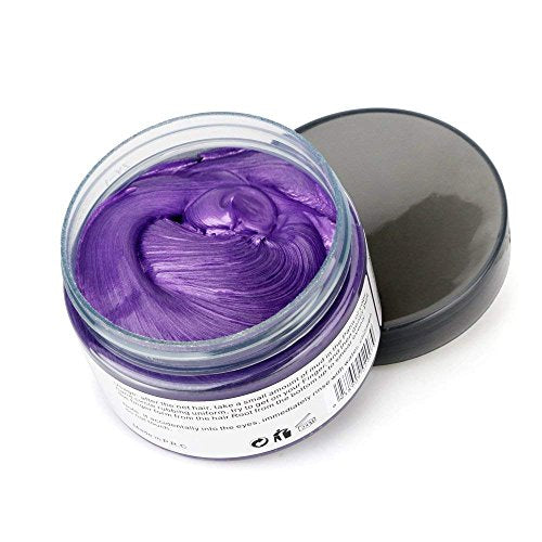 Mofajang Purple Hair Wax Dye Styling Cream