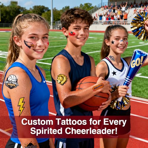 Printable Temporary Tattoo Paper for Inkjet Printer - 8 Sheets