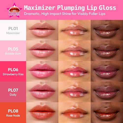 Ruby Kisses Hyaluronic Lip Gloss Plumper – High-Shine Volumizing