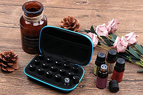 Furnido 25 Pack 1ml Amber Glass Roll-On Bottles for Essential Oils