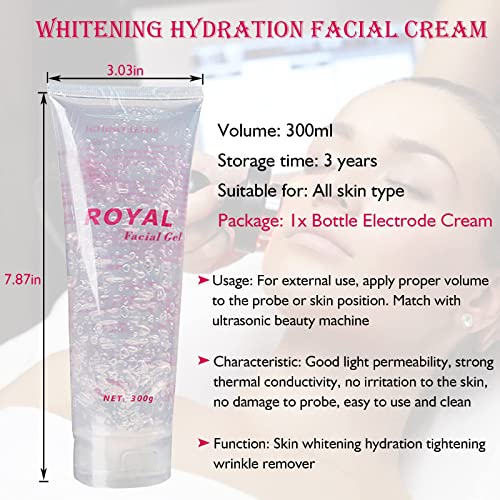 HomeHere RF Facial Machine Gel 300ml – Hydrating Cooling Gel