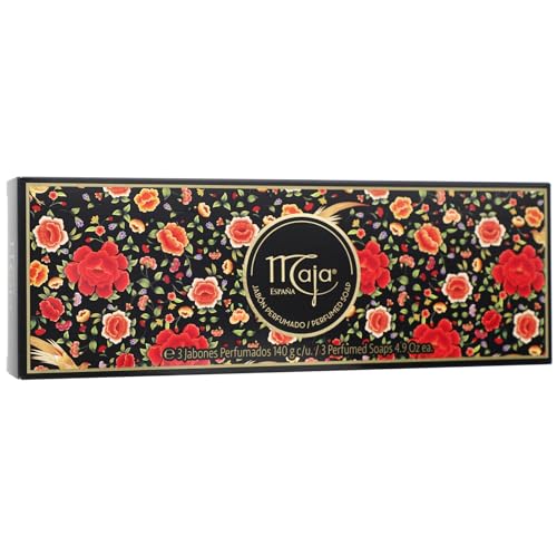 Maja soaps classic set of 3 Soaps140g/ 4.9 Oz Each. The Scent that seduces the world.