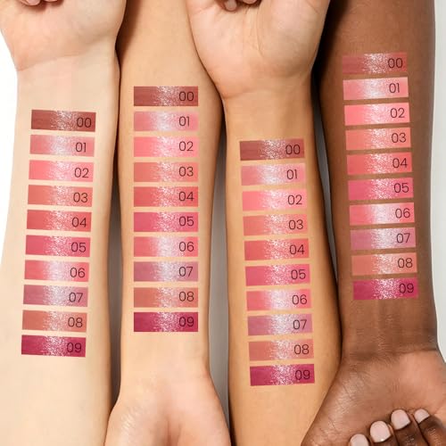 Hydrating Deep Plum Brown Tinted Lip Balm – Sheer Glossy Finish