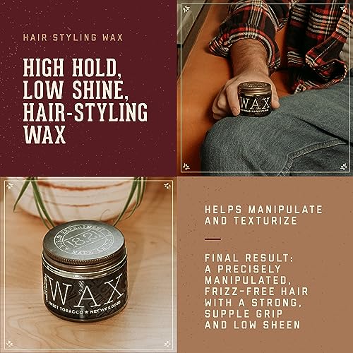 18.21 Man Made Hair Styling Pomade Wax 2 oz
