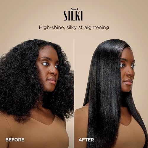 Shark FlexStyle Glam Hair Styler Set with Ceramic & Powerful Air, Straight & Wavy Hair, Gold - HD6051S