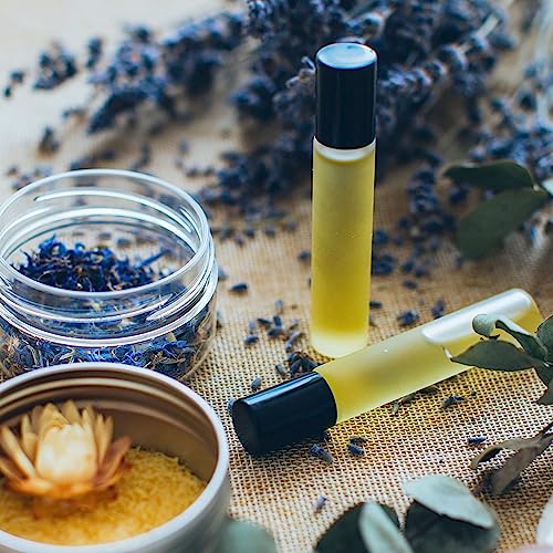 Eclectic Lady Cinnamon Perfume Oil, 0.3 Oz Portable Roll-On Fragrance with Long-Lasting Scent, Delightful Essential Oils and Jojoba Oil For Daily Use