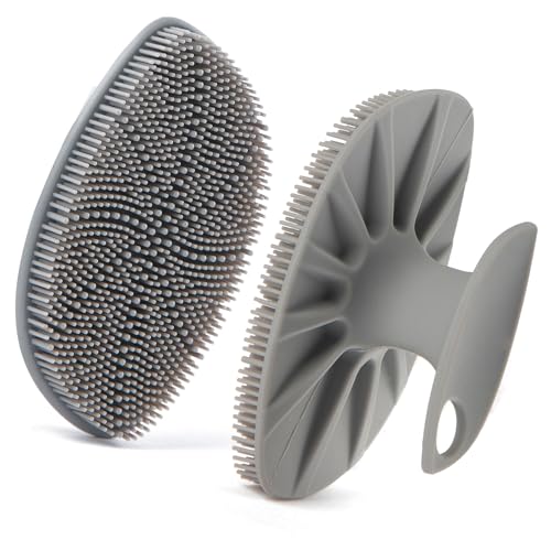 Silicone Face Cleansing Brush for Men - Exfoliating Skin Care Tool