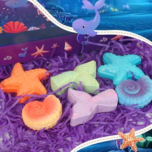 Bath Bombs for Kids, Magical Mermaid Bath Bomb Gifts for Kids ? Bath Bombs for Girls and Boys