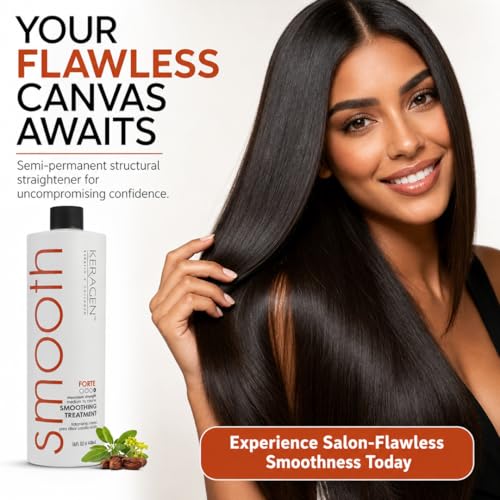 KERAGEN Brazilian Keratin Hair Smoothing Treatment 16 oz