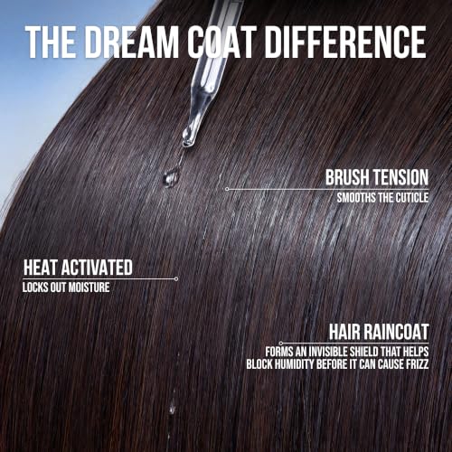 COLOR WOW Dream Coat 1.7 Fl Oz Anti-Humidity Frizz Control Spray for Glass Hair - Pack of 1