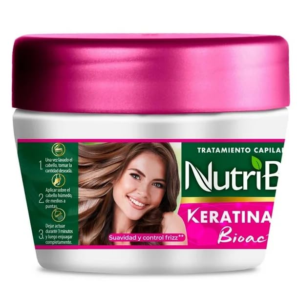 Nutribela Natural Keratin Hair Treatment 90g for Nourishing & Strengthening