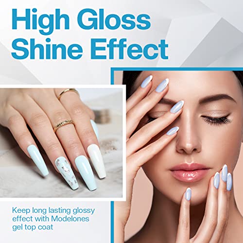 modelones Color Changing Gel Nail Polish Gel Nail Polish Top Coat