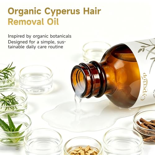 Cyperus Rotundus Oil - Natural Hair Removal & Inhibition Oil