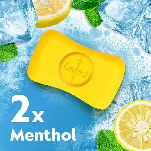 Lime Menthol Bath Soap Bar, 150g, Pack of 5