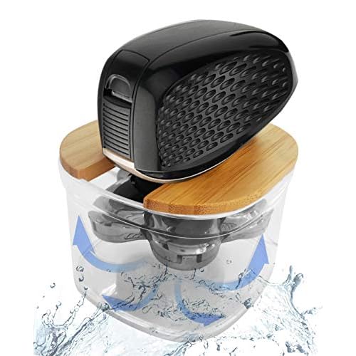 FitSand Bamboo Electric Head Shaver Rinse Stand Compatible with Remington XR7000 Balder Pro Rotary Shaver