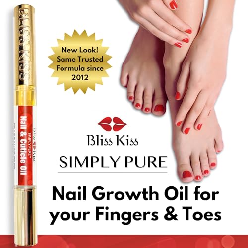 Bliss Kiss Nail Oil Cuticle Pen with Vitamin E & Jojoba